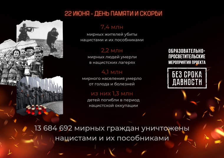 22 июня — День памяти и скорби.